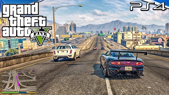 GTA V with PS4