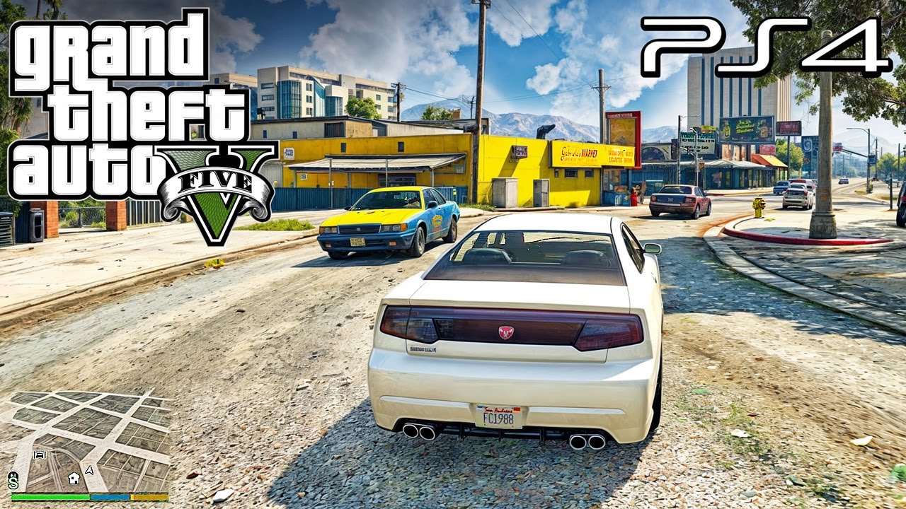 GTA V with PS4