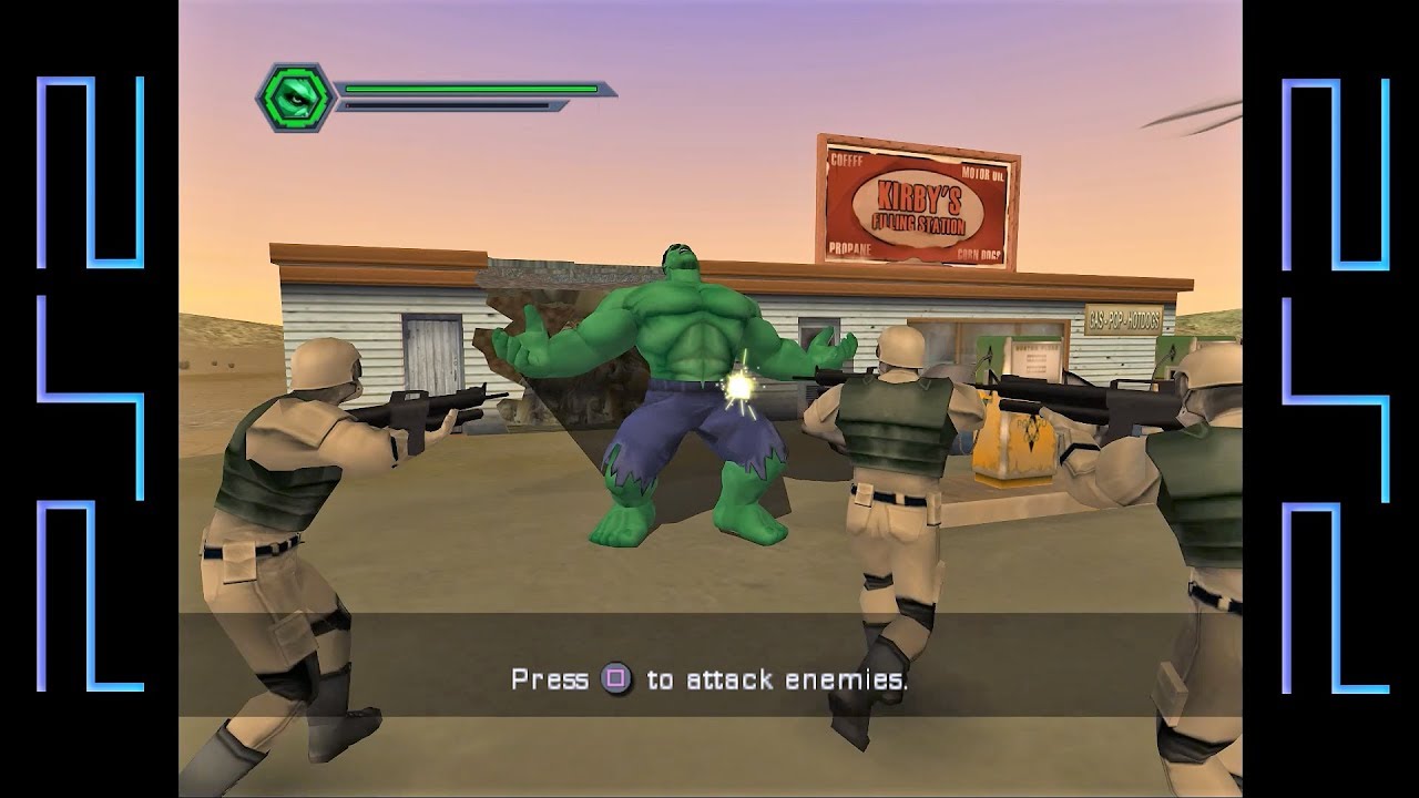 Game Hulk PS2